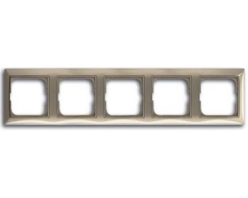 Basic 55 Рамка 5-постовая, цвет: Maison-beige (1725-0-1530)