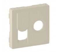 Valena LIFE Лицевая панель розетки TV-RJ45, цвет: Слоновая кость (арт. 754831)