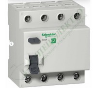 Дифференциальный выключатель (УЗО) Easy9 4П 25А 30мА AC 230В (арт. EZ9R34425)