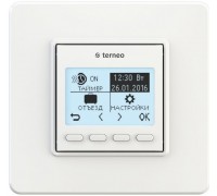 Терморегулятор Тerneo pro для теплого пола программируемый, цвет Белый