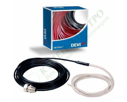 Двухжильный нагревательный кабель для установки в трубу DEVIflex DTIV-9 810 Вт 90 м (арт. 140F0015)