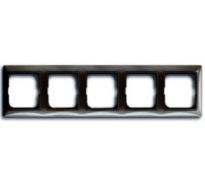 Basic 55 Рамка 5-постовая, цвет: Entrée-grey (1725-0-1535)