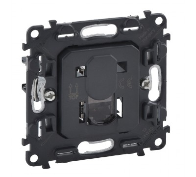 Valena IN MATIC Механизм одиночной компьютерной розетки RJ45, категория 6, UTP (арт. 753042)