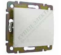 Valena Переключатель 1-клавишный, промежуточный, 10A, цвет: Белый (арт. 774407)