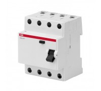 Выключатель дифференциальноготока 4P, 63A, 100мA, AC, (2CSF604042R2630 )