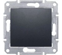 Выключатель одноклавишный IP44, цвет графит, (арт.SDN0100370)