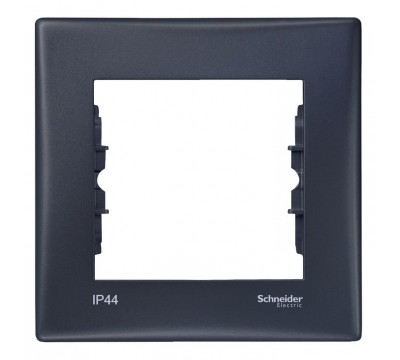 Рамка 1 пост IP44, цвет графит ,(арт.SDN5810170)