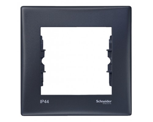 Рамка 1 пост IP44, цвет графит ,(арт.SDN5810170)