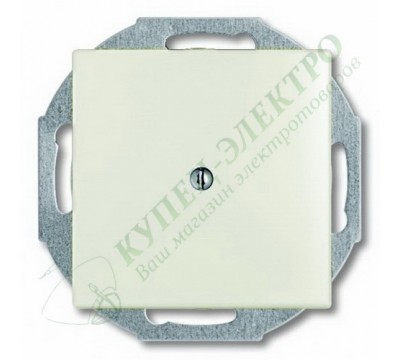 Basic 55 Заглушка с суппортом, цвет: Слоновая кость (2538-92-507)