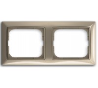 Basic 55 Рамка 2-постовая, цвет: Maison-beige (1725-0-1527)