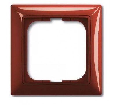 Basic 55 Рамка 1-постовая, цвет: Foyer-red (1725-0-1516)