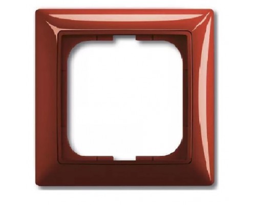 Basic 55 Рамка 1-постовая, цвет: Foyer-red (1725-0-1516)