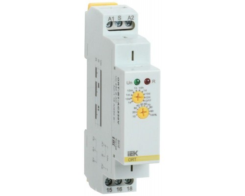 Реле задержки выключения ORT 1 контакт 230В AC IEK ORT-B1-AC230V