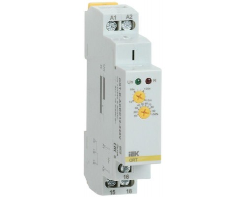 Реле задержки выключения при снятии питания ORT 12-240В AC/DC IEK ORT-D-ACDC12-240V