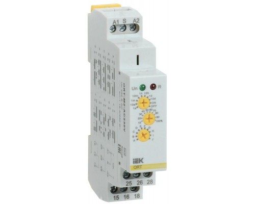 Реле времени многофункц. ORT 2 контакта 230В AC IEK ORT-M2-AC230V