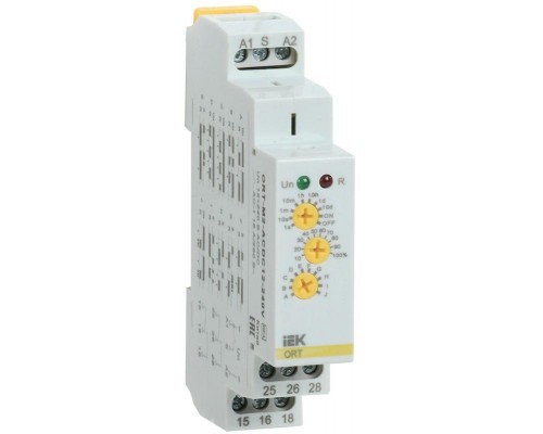 Реле времени многофункц. ORT 2 контакта 12-240В AC/DC IEK ORT-M2-ACDC12-240V