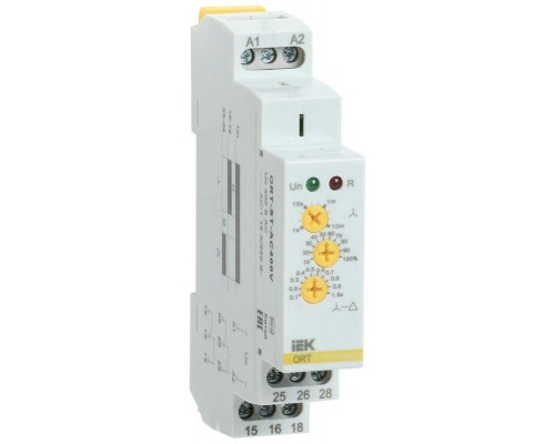 Реле пуска звезда-треугольник ORT 400В AC IEK ORT-ST-AC400V
