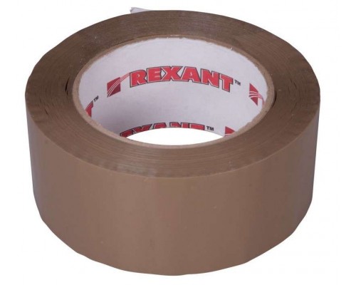 Скотч упаковочный 48ммх150м 50мкм корич. REXANT 09-4214