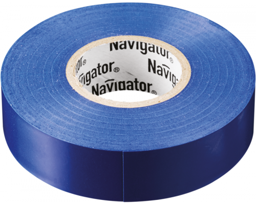 Изолента ПВХ 19мм (рул.20м) син. NIT-A19-20/B Navigator 71114