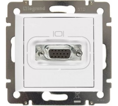 Valena Розетка HD15, цвет: Белый (арт. 770083)