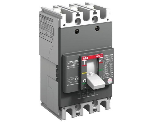 Выключатель автоматический 3п A1C 125 TMF 125-1250 3p F F ABB 1SDA070312R1