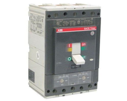 Выключатель автоматический 3п T5N 400 PR221DS-LS/I In=400 3p F F ABB 1SDA054317R1