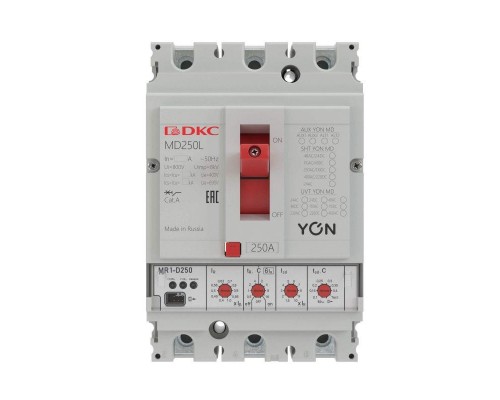 Выключатель автоматический в литом корпусе YON MD100H-MR1 DKC MD100H-MR1