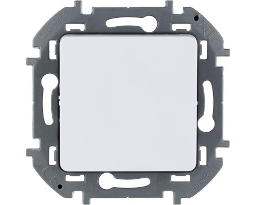 Механизм переключателя промежуточного 1-кл. Inspiria 10А IP20 250В 10AX винт. клеммы бел. Leg 673680