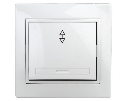 Переключатель 1-кл. СП Plano 10А IP20 1-103-01 250В бел. Intro Б0027599