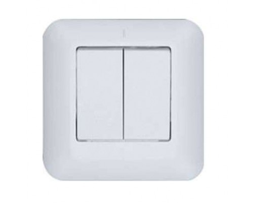 Выключатель 2-кл. СП 6А IP20 бел. БЕЛТИЗ С56-022