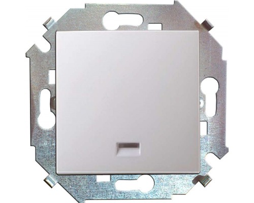 Механизм выключателя 1-кл. СП Simon 15 16А IP20 с подсветкой винт. зажим бел. Simon 1591104-030