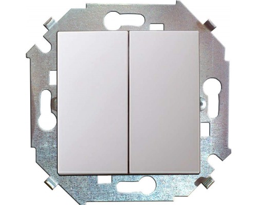 Механизм выключателя 2-кл. СП Simon 15 16А IP20 винт. зажим бел. Simon 1591398-030
