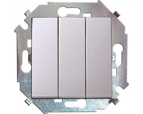 Механизм выключателя 3-кл. СП Simon 15 16А IP20 винт. зажим бел. Simon 1591391-030