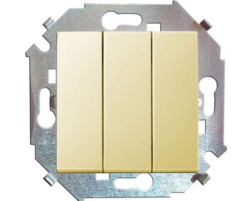 Механизм выключателя 3-кл. СП Simon 15 16А IP20 винт. зажим сл. кость Simon 1591391-031
