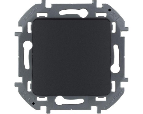 Механизм выключателя 1-кл. Inspiria 10А IP20 250В 10AX антрацит Leg 673603