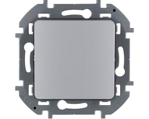 Механизм выключателя 1-кл. Inspiria 10А IP20 250В 10AX алюм. Leg 673602